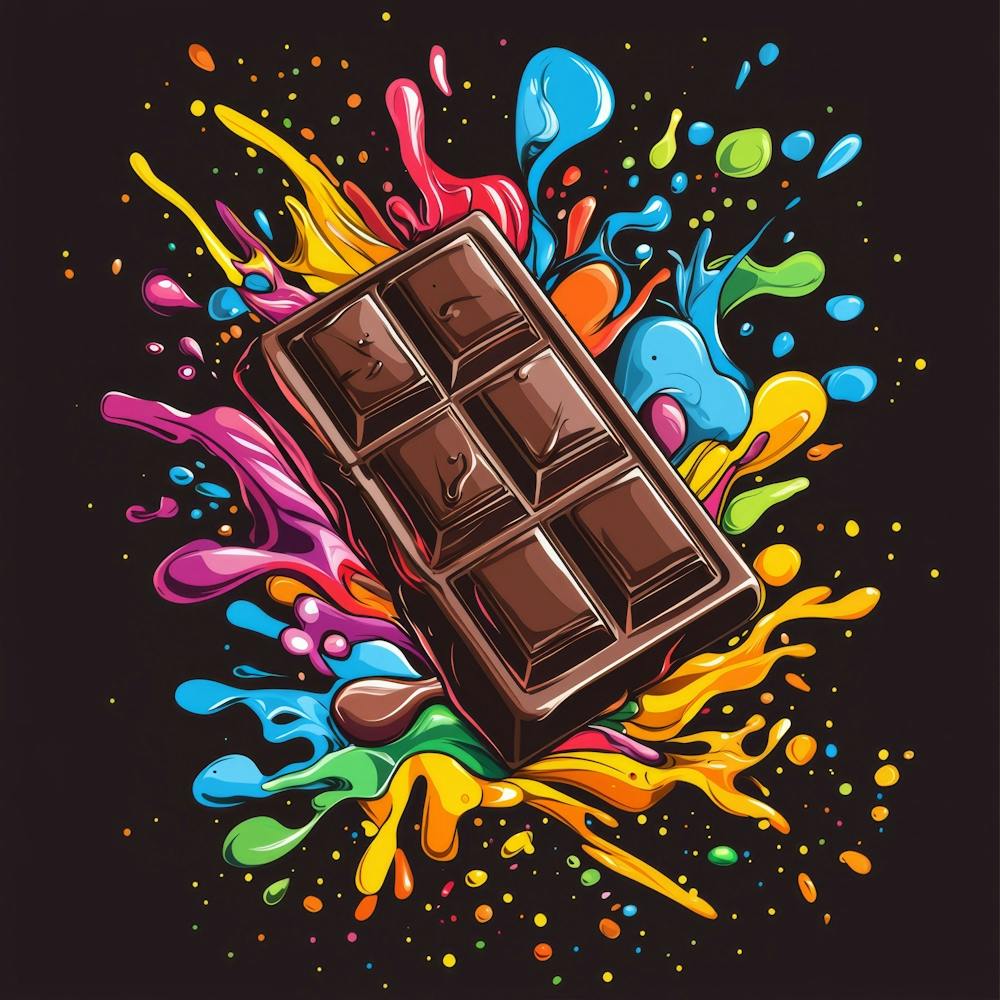 Chocolate Bar print 1