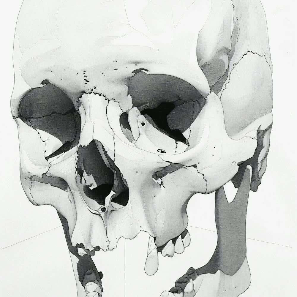 Skull Of A Man