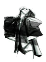 Dramatic Drawing Art Prints
