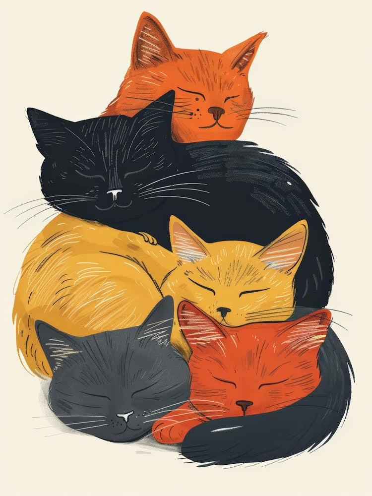Cats Sleeping