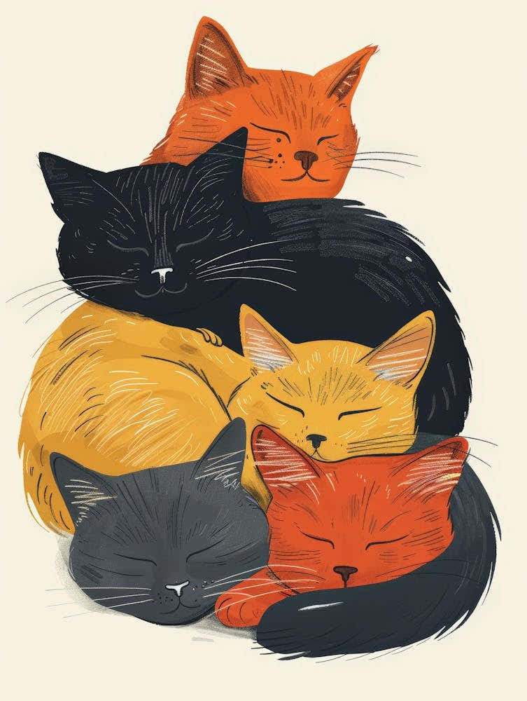 Cats Sleeping