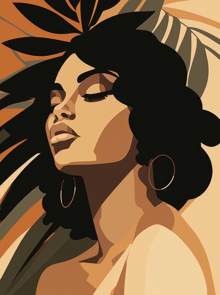 Afro-American Woman 6