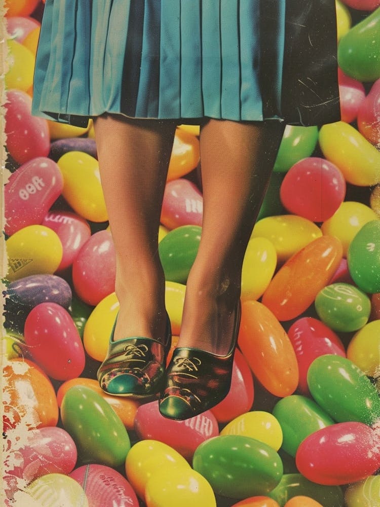 Jelly Beans Candy Sweets Pattern 2