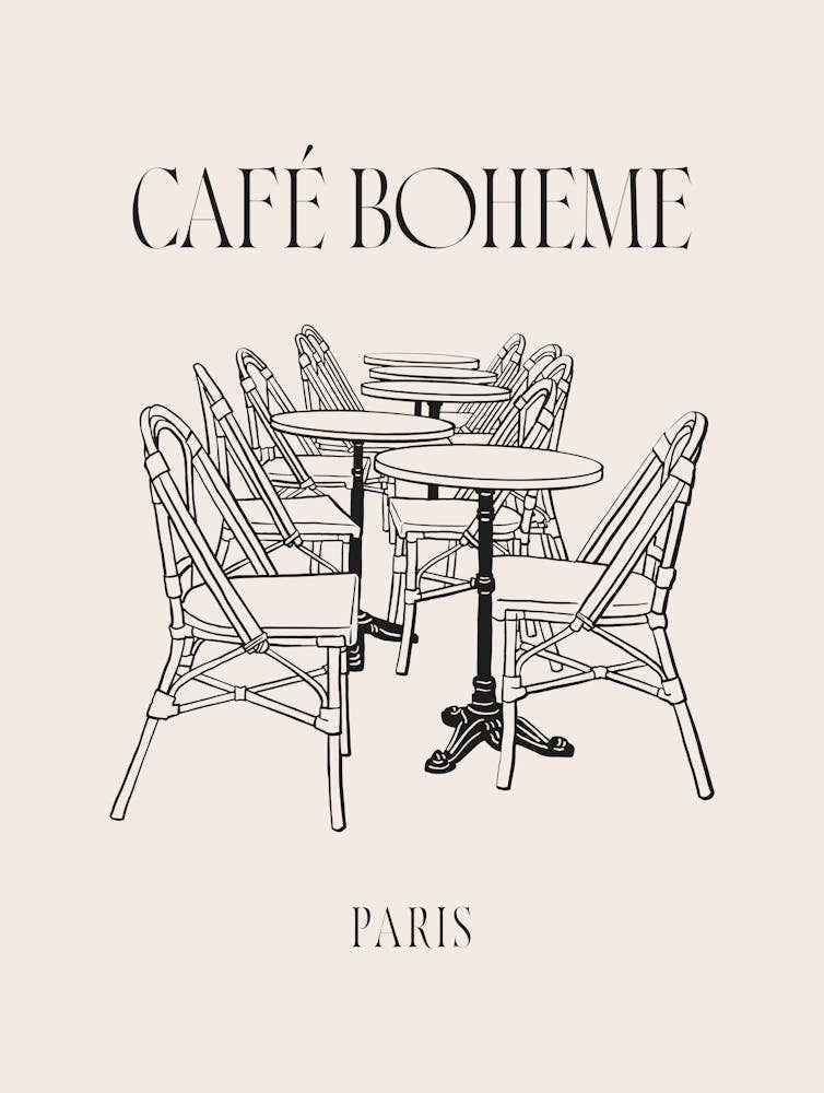 Cafe Boheme - Cream