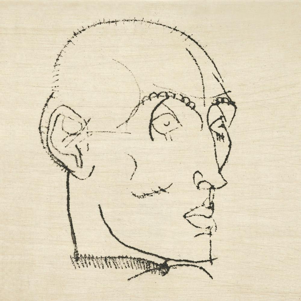 Portrait Of A Man (1914), Egon Schiele