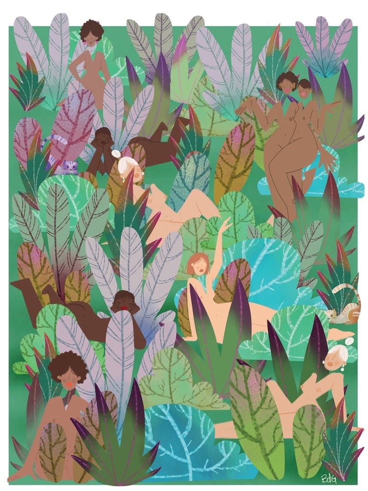 Girls In The Woods