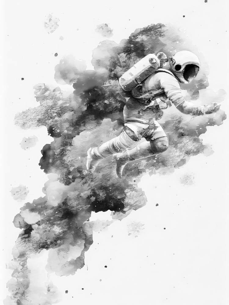 Astronaut In Space 13