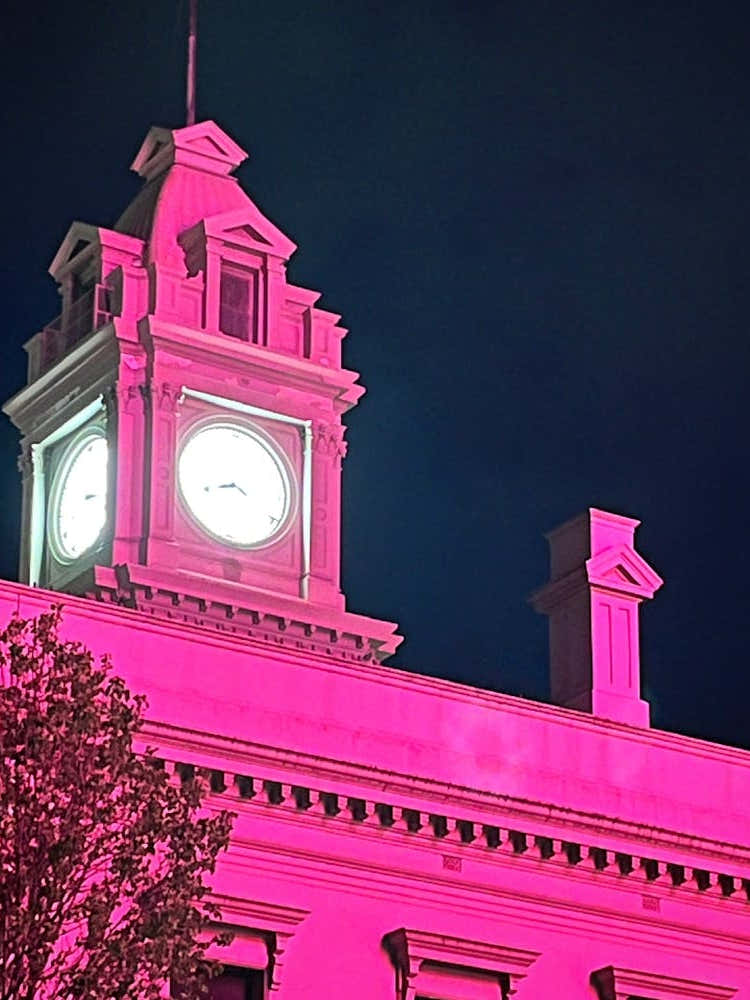 PAINTING in pink light no.2, 2024