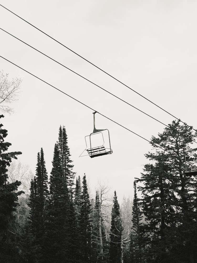 Modern Ski Lift