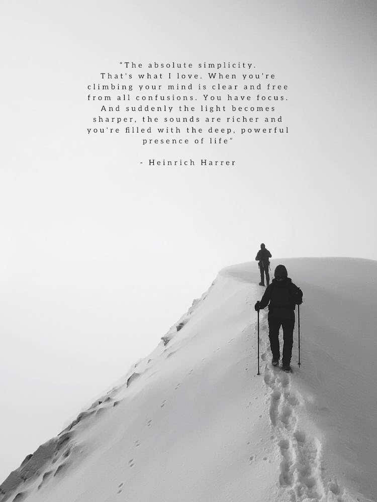 Inspiring Climbing Mountaineering