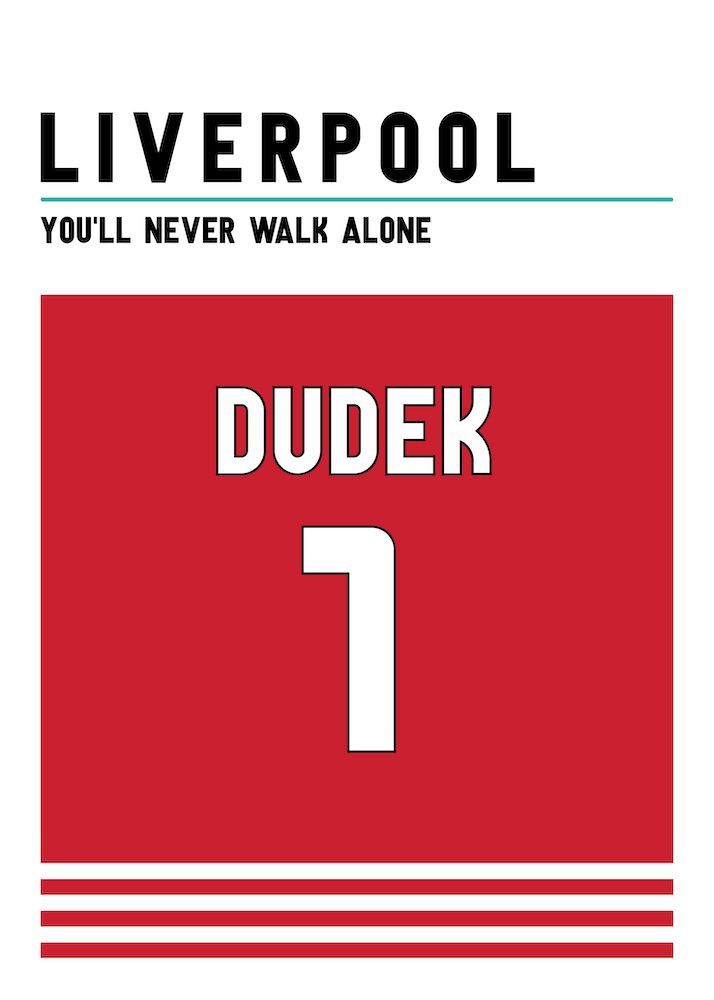 Jerzy Dudek Liverpool Jersey