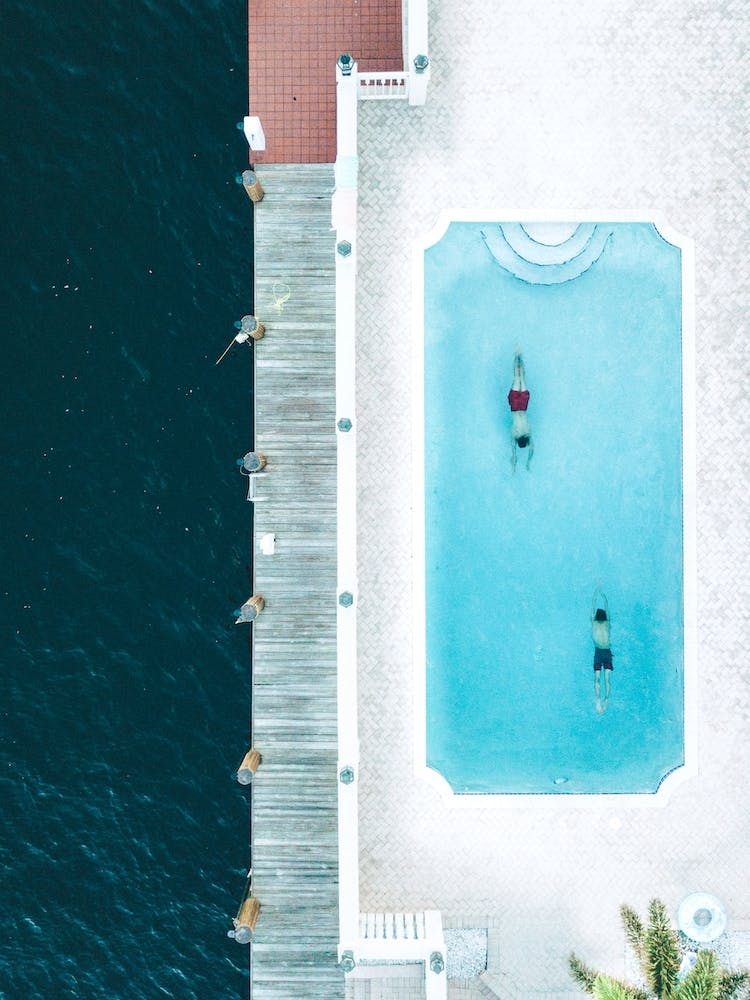 Aerial Swimming Pool