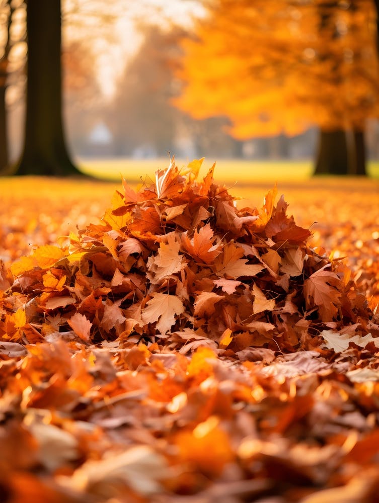 Pile of Autumn Leaves 3