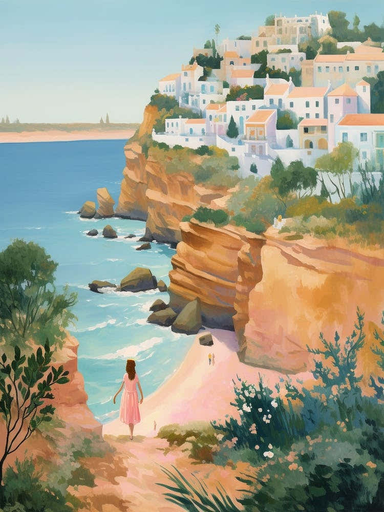 Algarve Portugal 2 Illustration