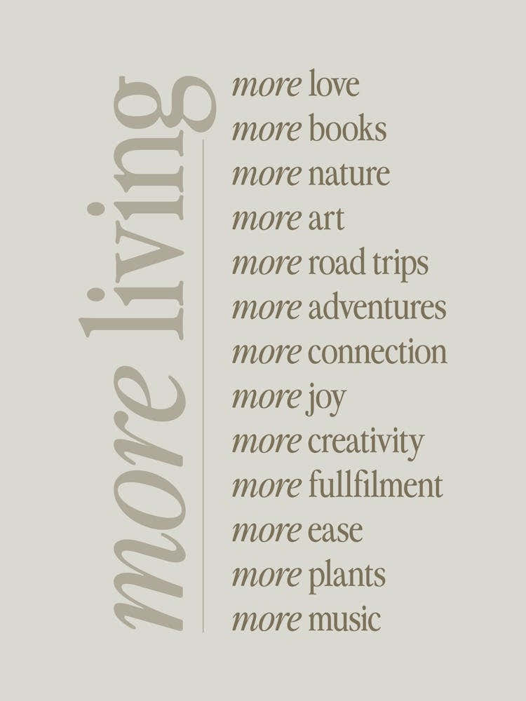 Slow Living Mindfulness Neutrals