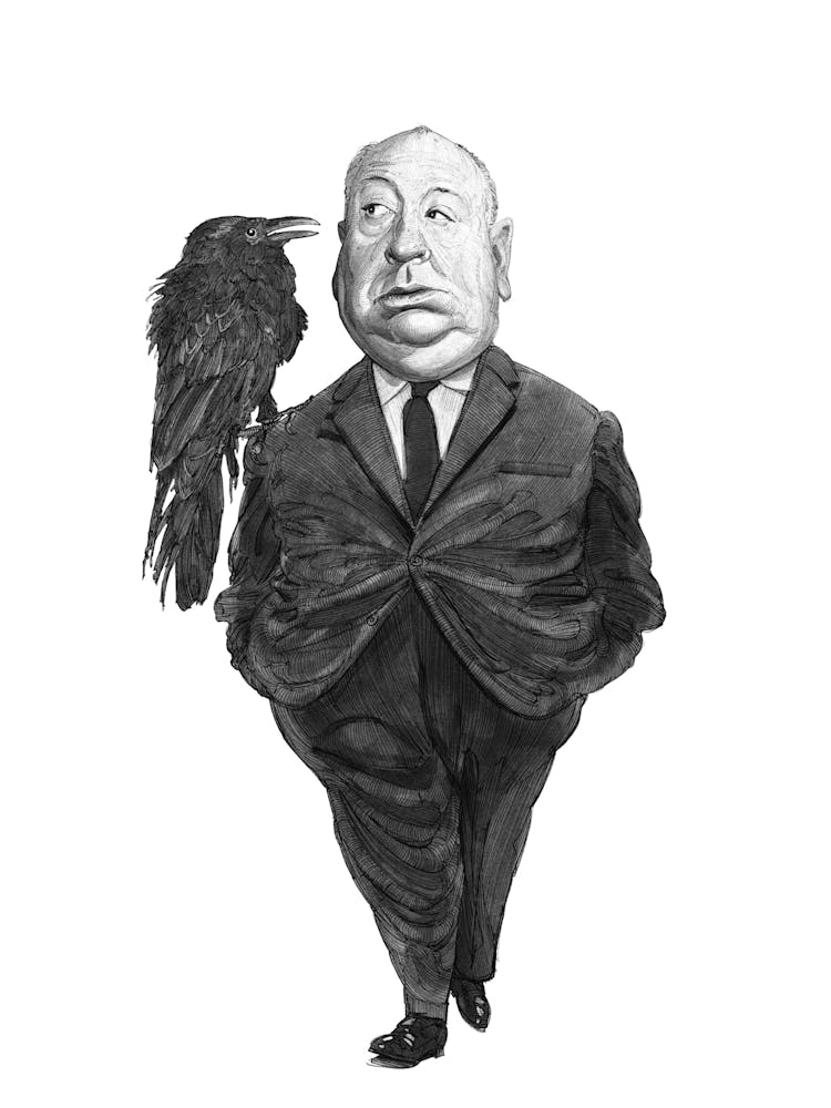 Alfred Hitchcock Portrait