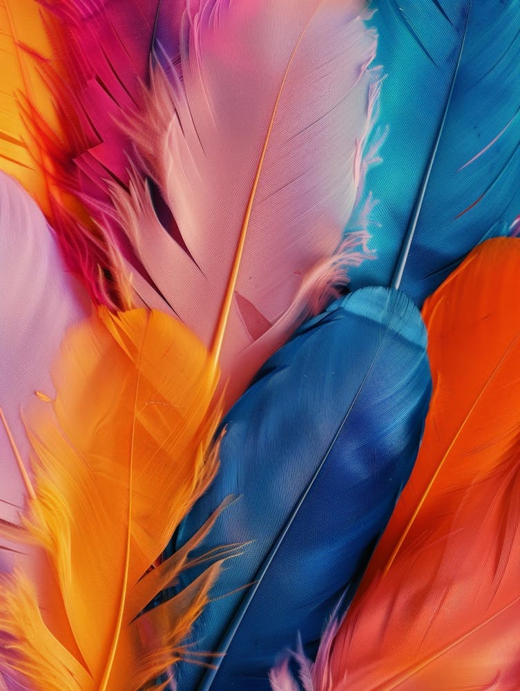 Colorful Feathers 10