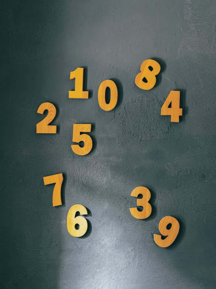 Numbers On A Wall