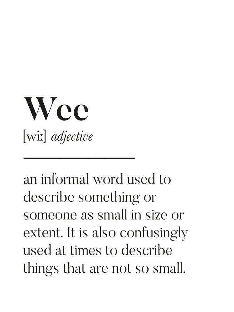 Wee Scottish Slang Definition Scots Banter