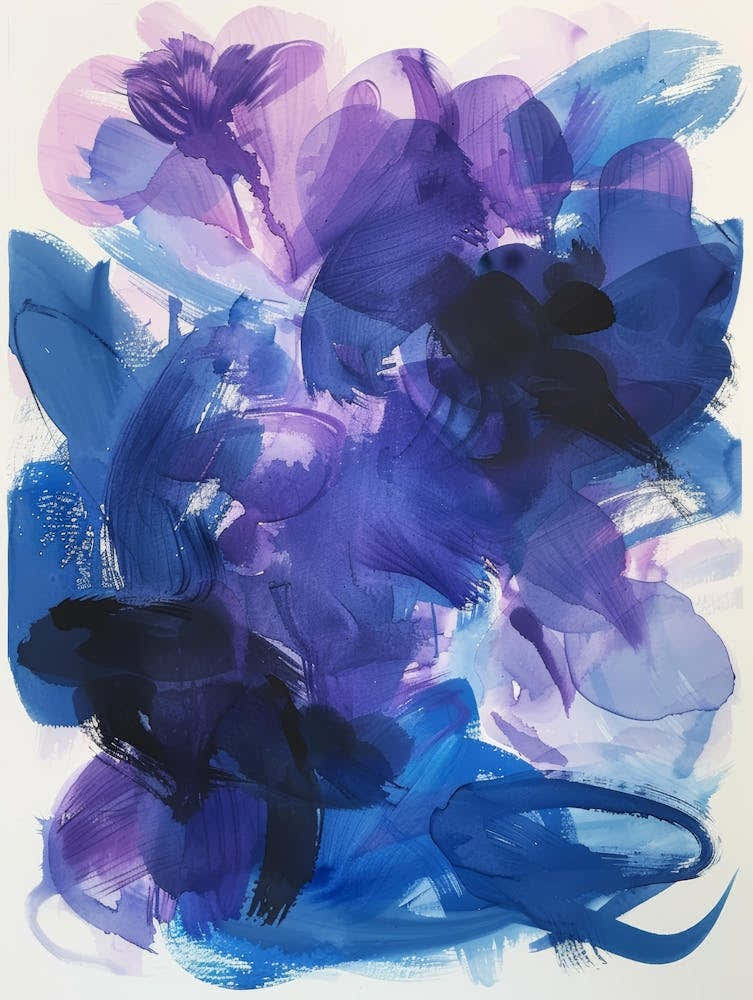 'Purple And Black' 1