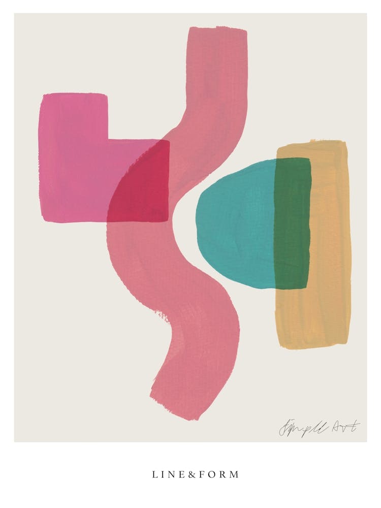 Simple art line no 5