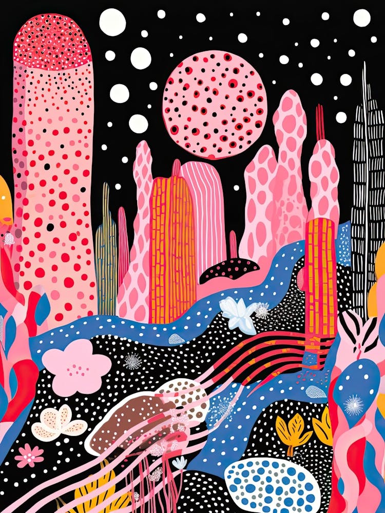 Singapore, Illustration In The Style Of Pop Art 3