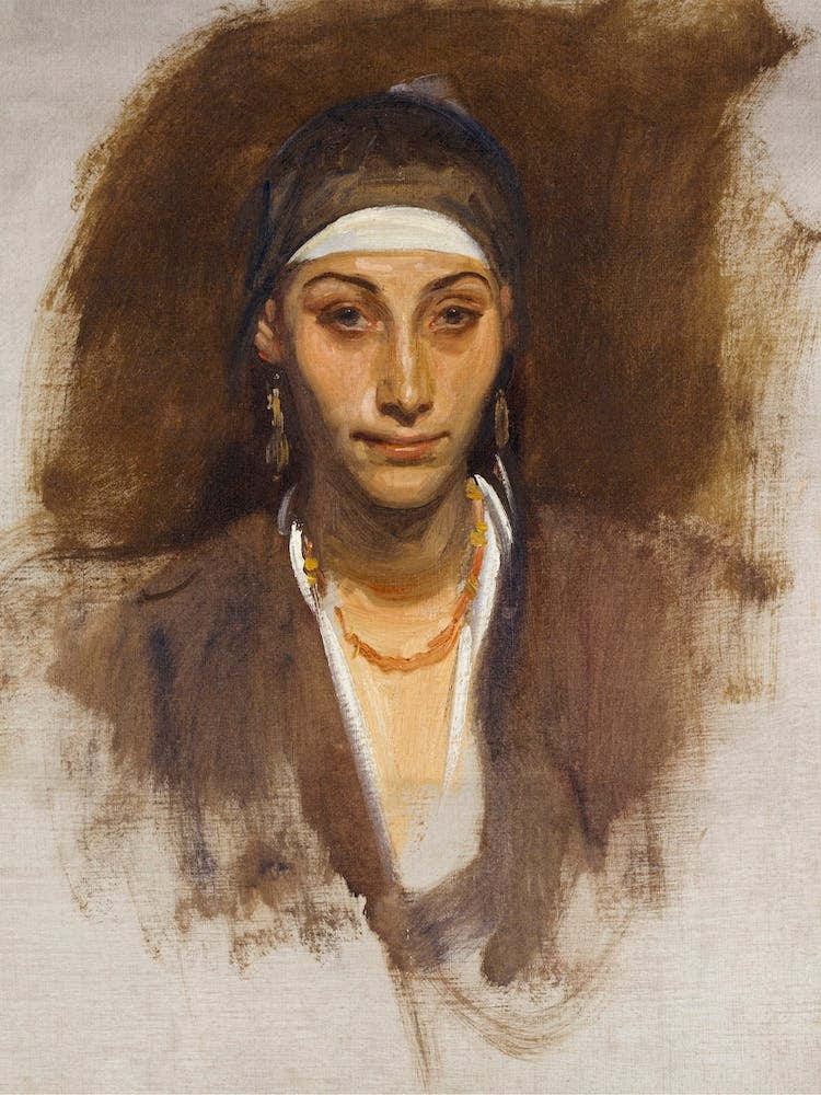 Vintage Egyptian Portrait