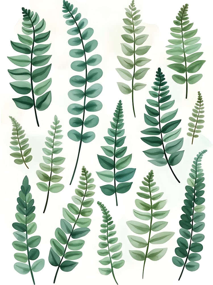 Clean-Line Floral Shapes For Peaceful Homes