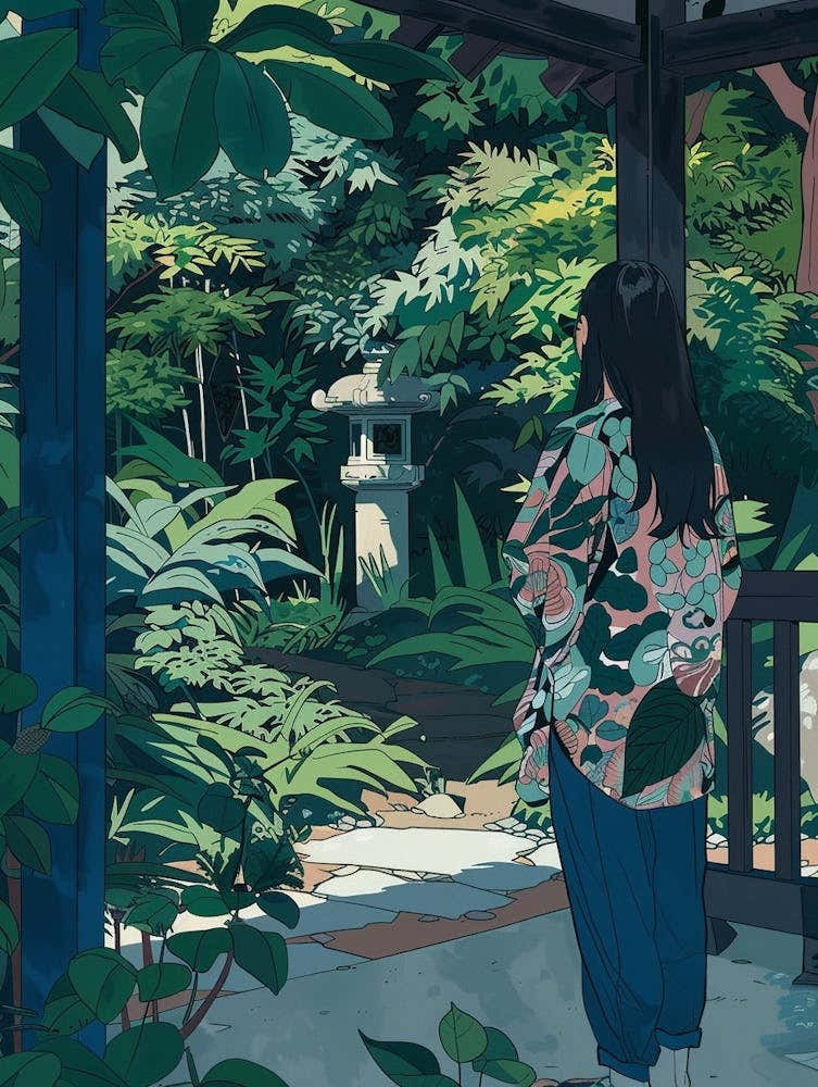 In The Garden Meiji Shrine Japan 4