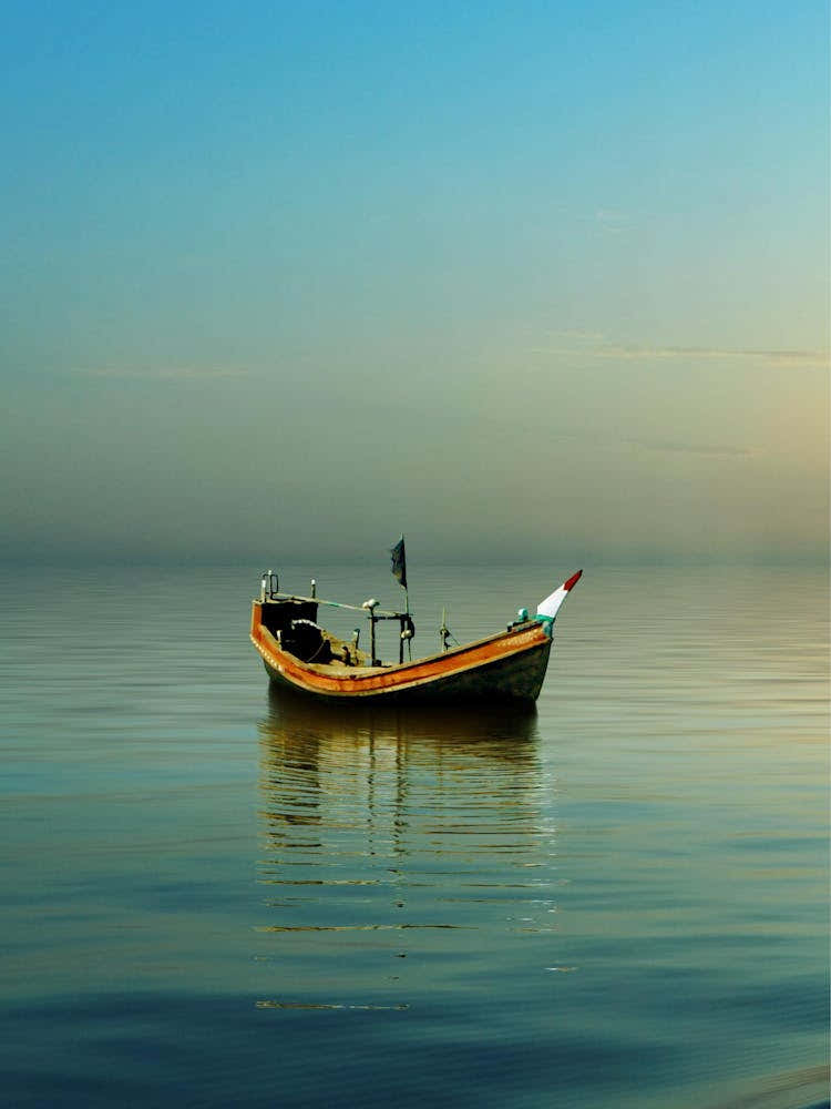 Fishing Boat In The Sea