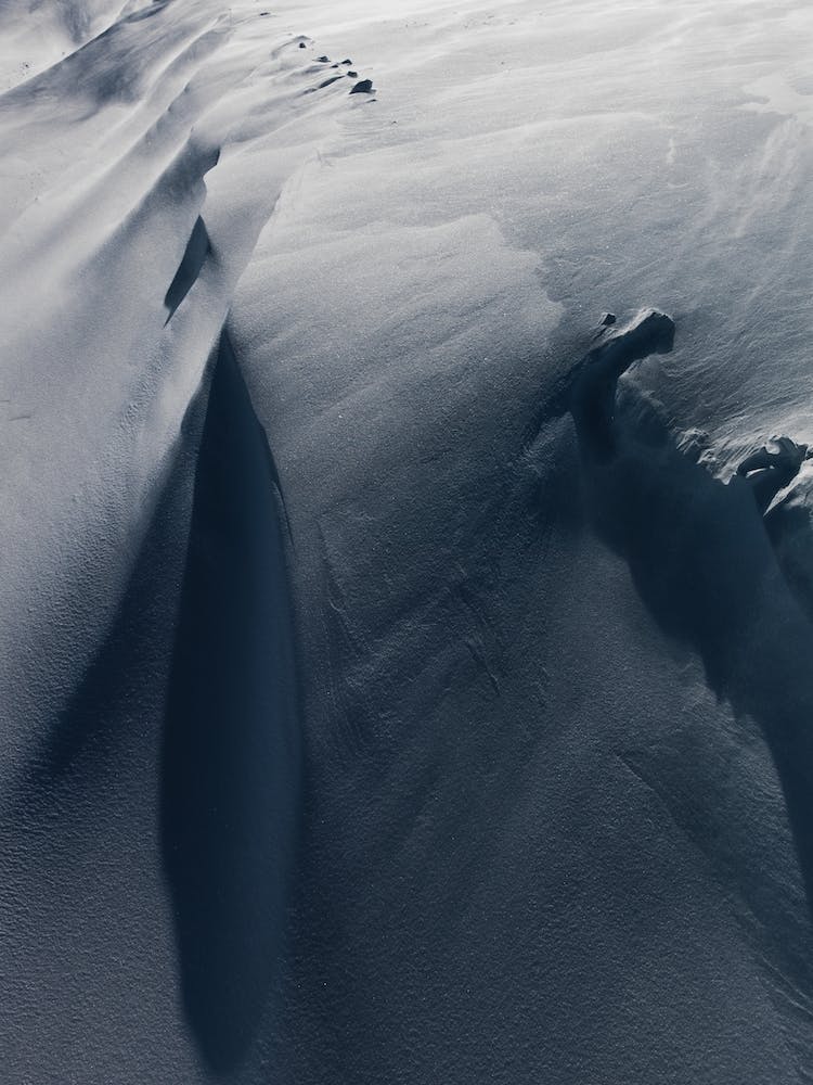 Smooth Lines Of Tundra