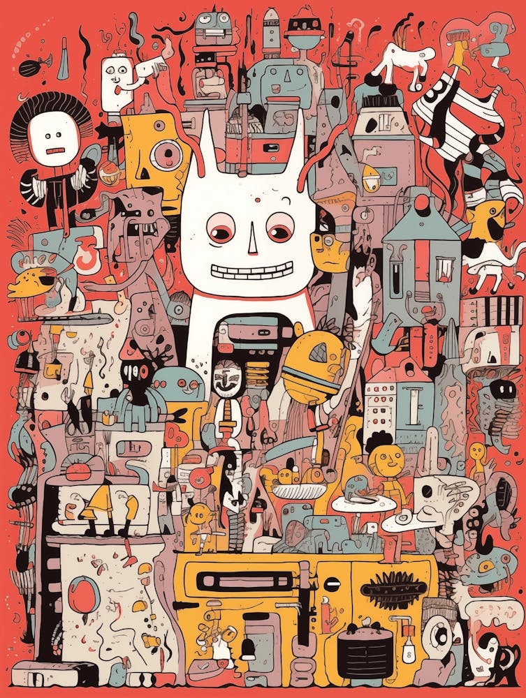Robots In The City