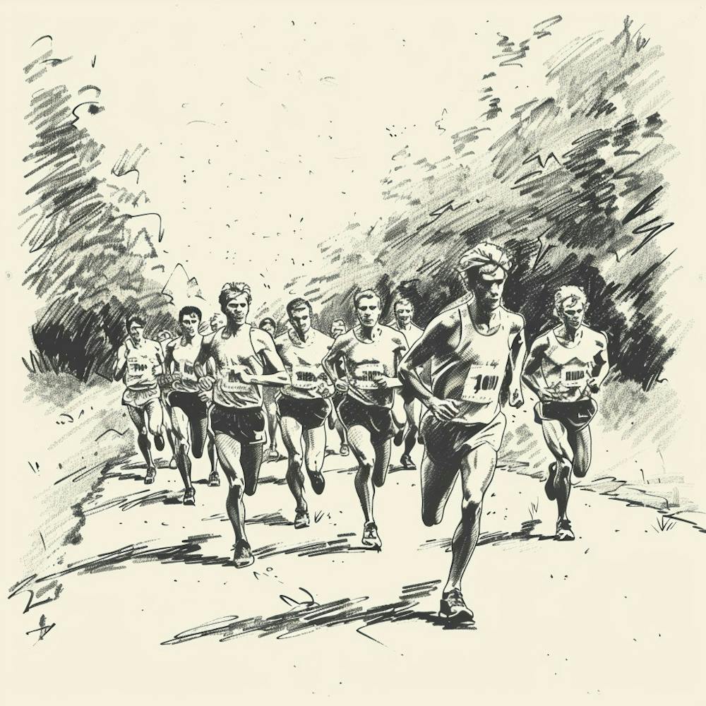 Marathon Runners 7