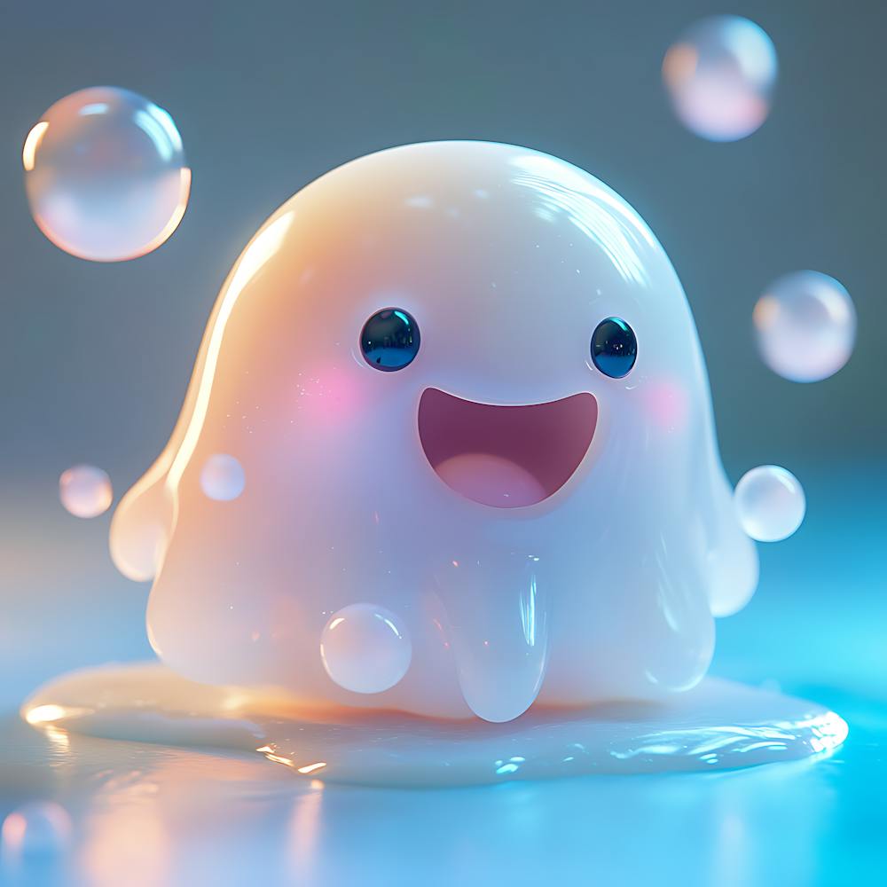 Funny Bouncing Slime Creature 1