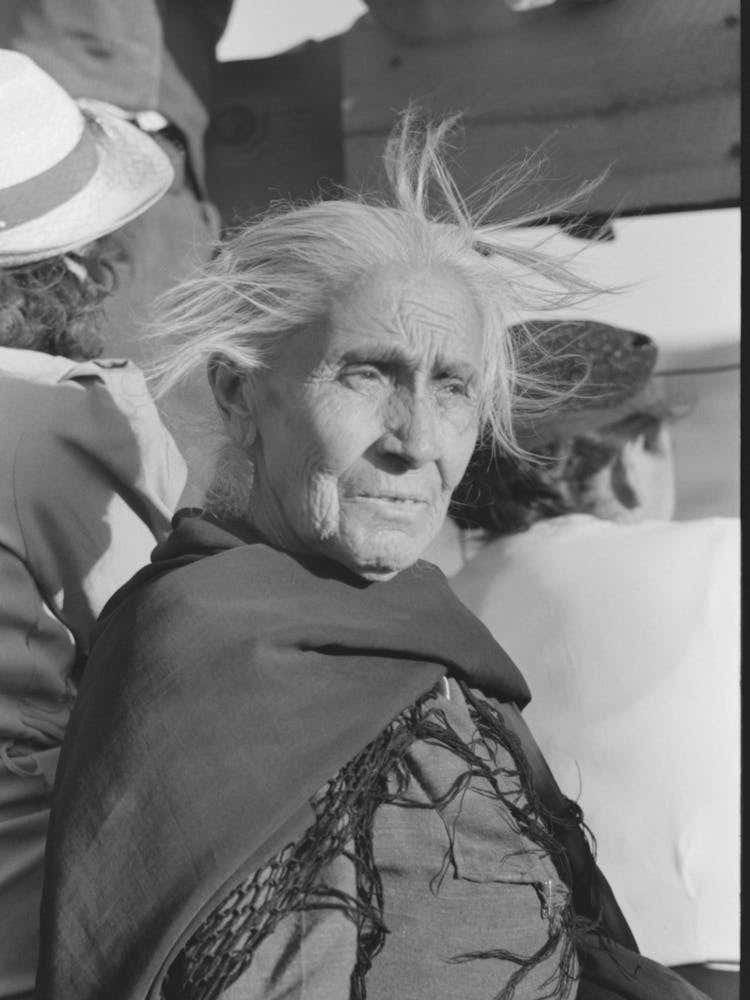 Spanish American Woman, Wagon Mound, New Mexico By Russell Lee