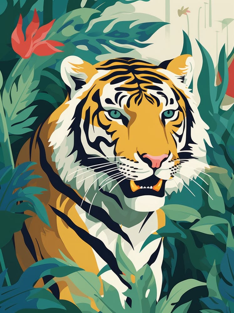 Tiger In The Jungle 41