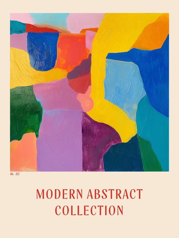 Modern Abstract Collection Poster 50