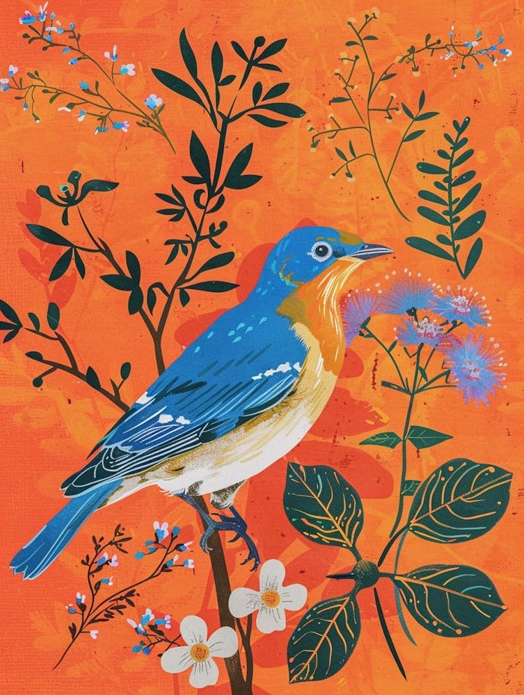 Spring Birds Eastern Bluebird 3