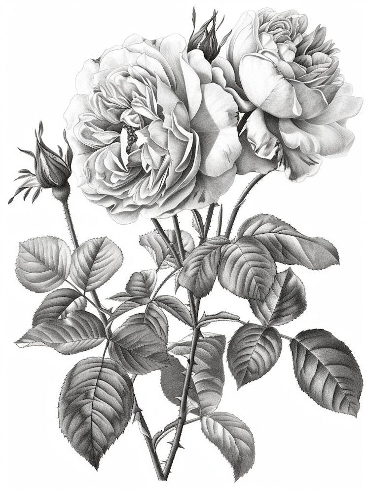 Roses Sketch 1
