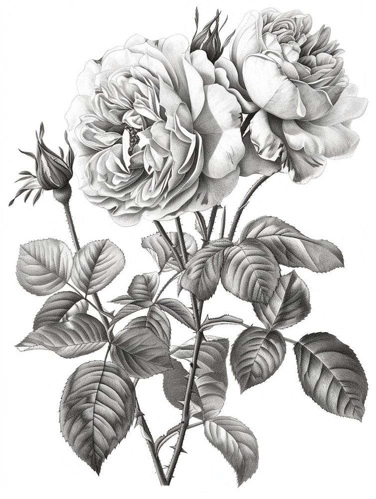 Roses Sketch 1