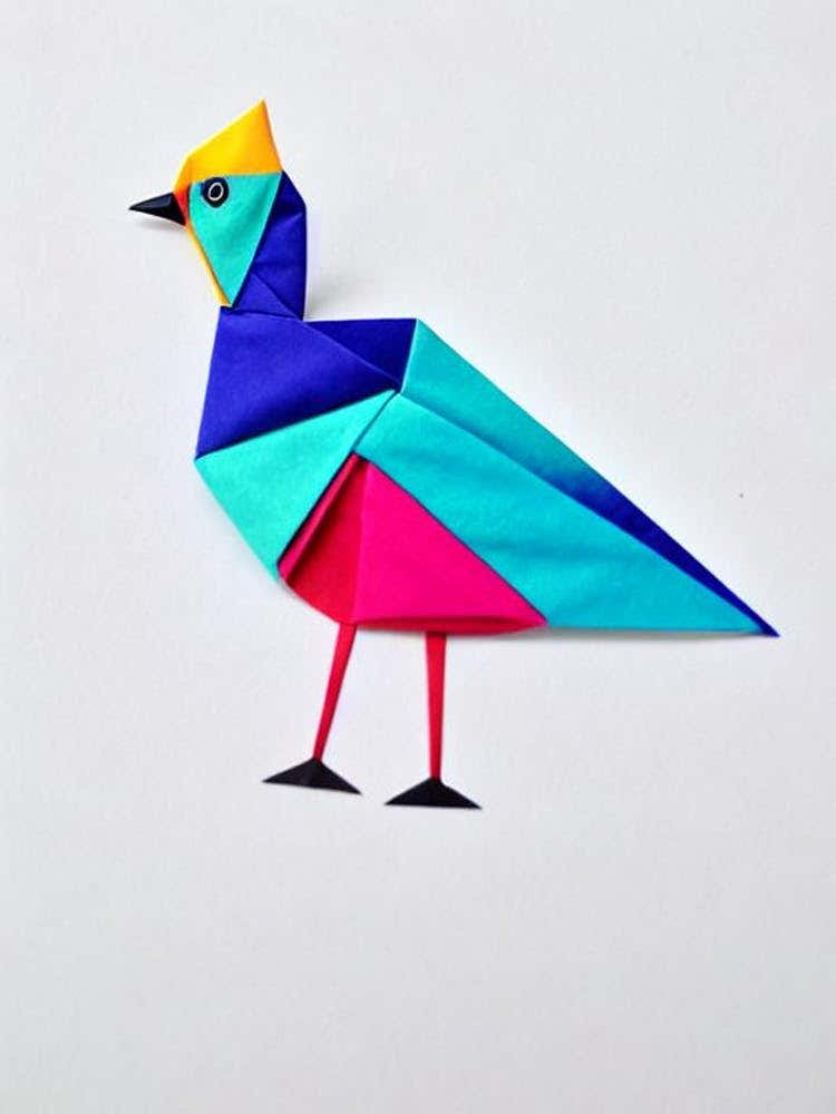 Goose Origami Bird
