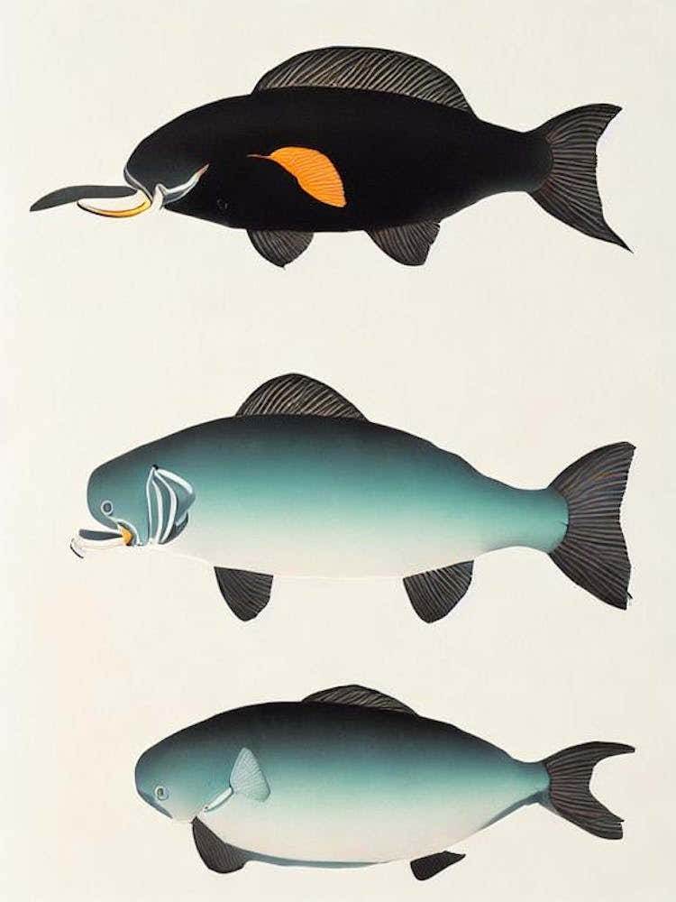 Dugong Vintage Poster