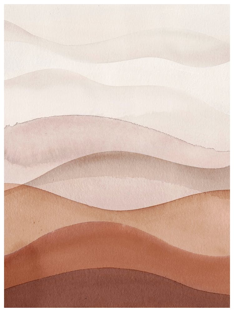 Abstract Terracotta Art