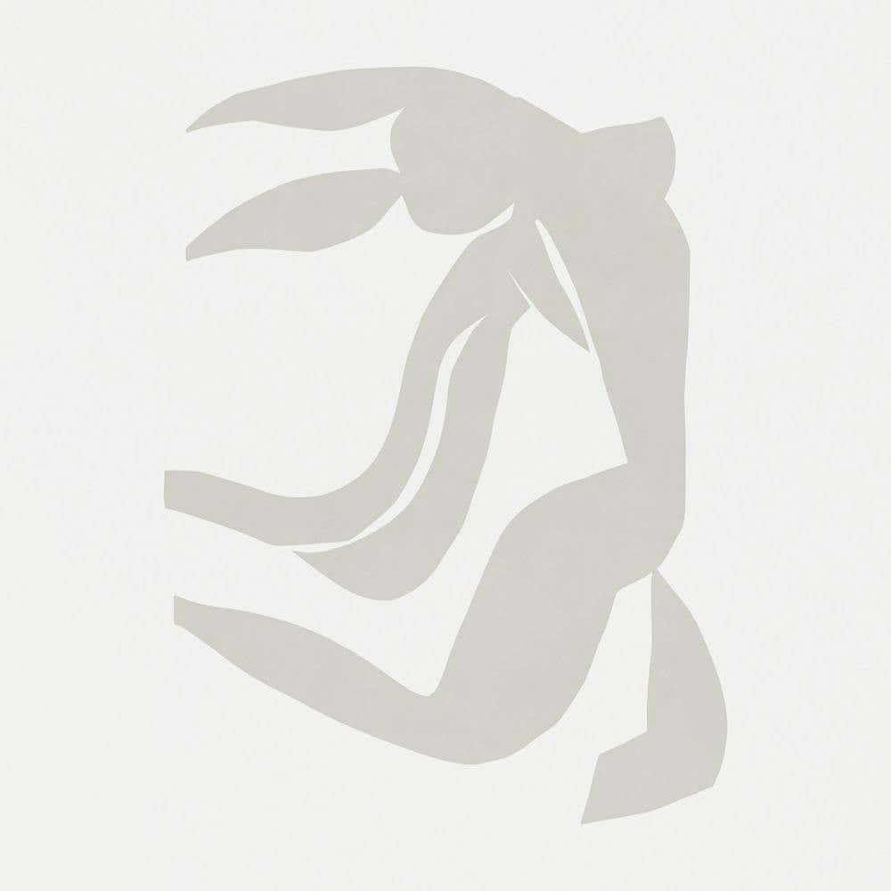 Gray Rabbit In Flight - - MATISSE