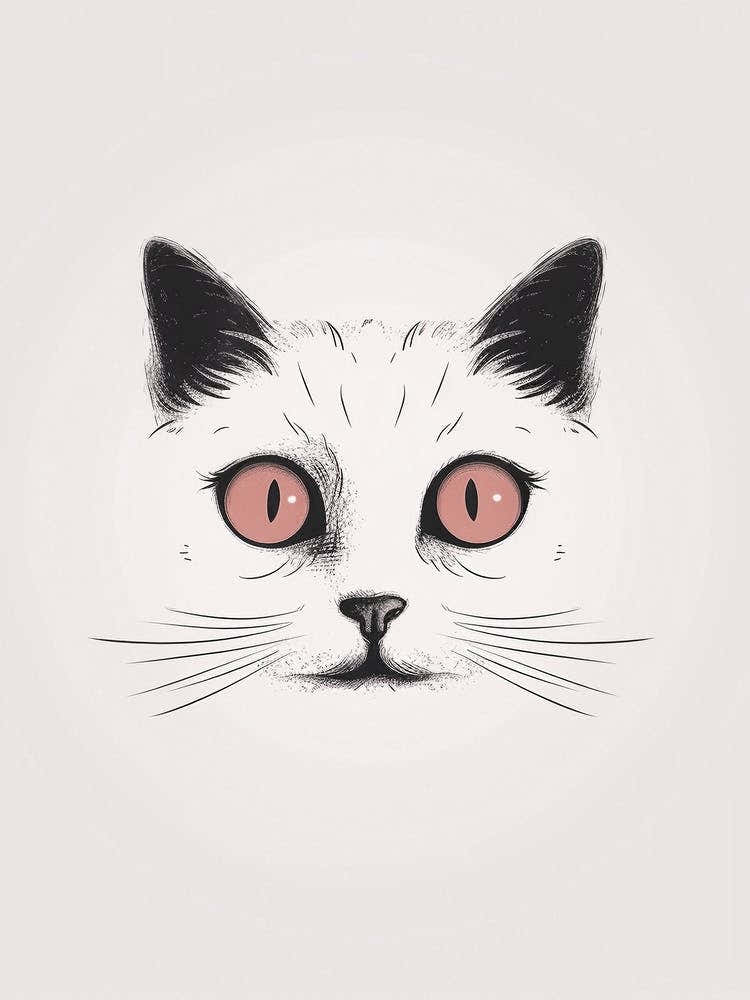 Portrait Of A Cat