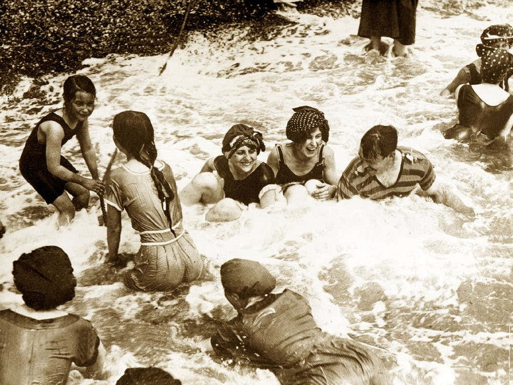 Bathers Playing In The Sea, 1913