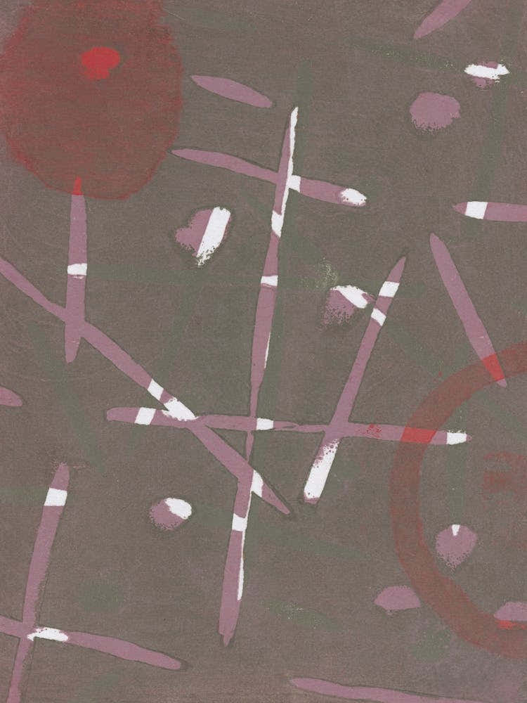 Japanese Abstract Print