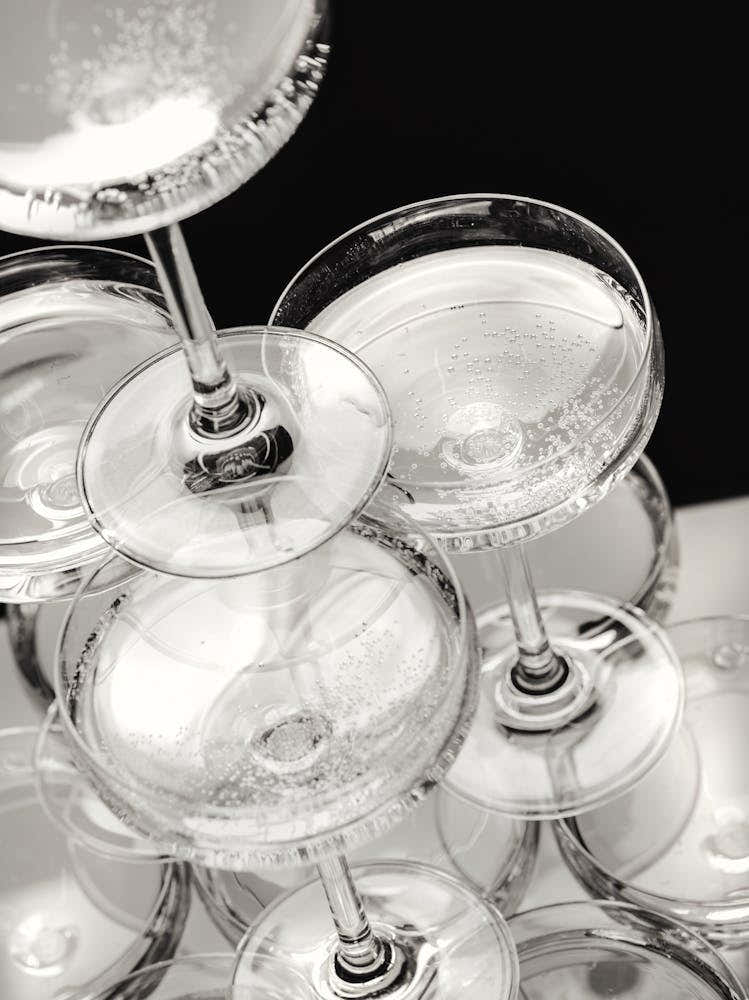 Champagne Black And White_2242701