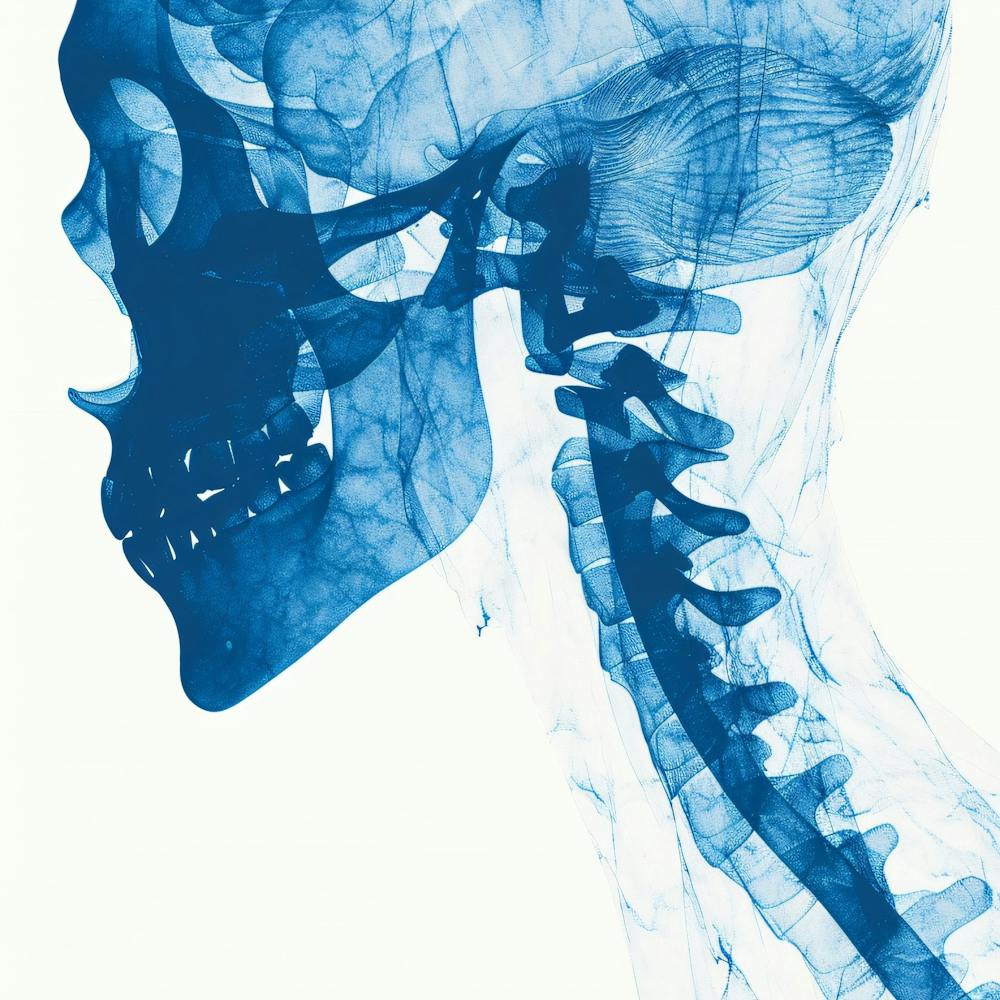 X - Ray Of A Head