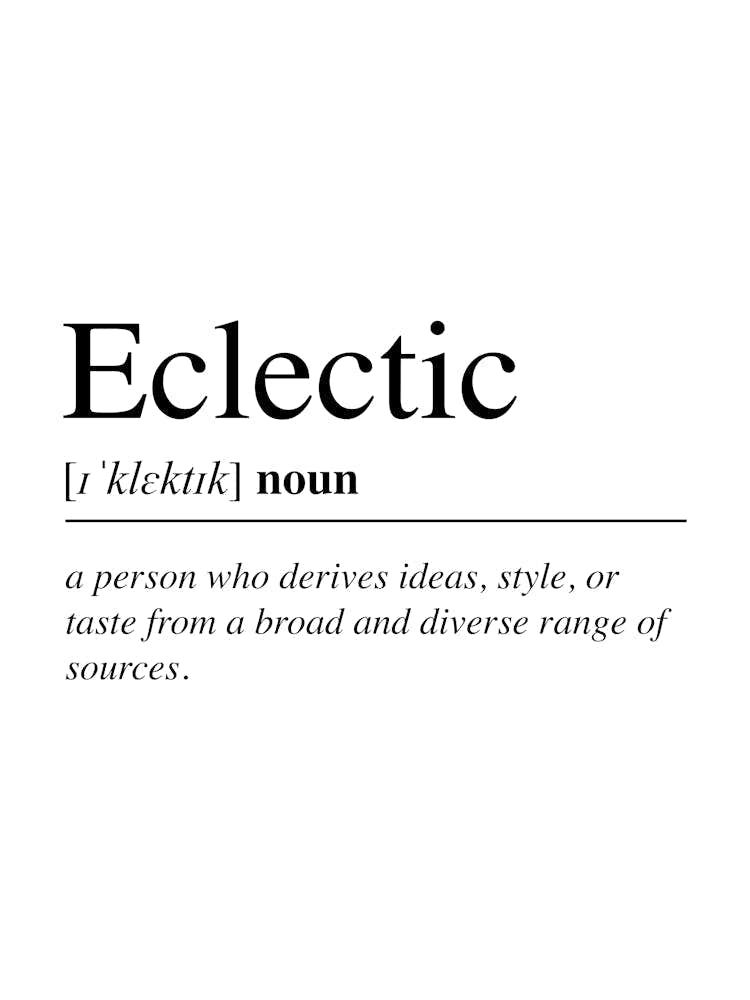 Eclectic Definition